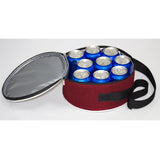 Maxbell Camping Cookware Storage Bag Camping Equipment Carrying Bag for Beach Gym red