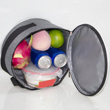 Maxbell Camping Cookware Storage Bag Camping Equipment Carrying Bag for Beach Gym grey