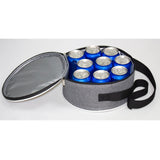Maxbell Camping Cookware Storage Bag Camping Equipment Carrying Bag for Beach Gym grey