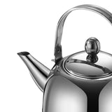 Maxbell Stainless Steel Tea Kettle with Infuser for Restaurant Picnic 1.8L