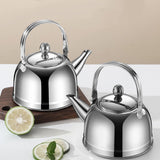 Maxbell Stainless Steel Tea Kettle with Infuser for Restaurant Picnic 1.8L