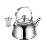 Maxbell Stainless Steel Tea Kettle with Infuser for Restaurant Picnic 1.8L