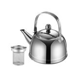 Maxbell Stainless Steel Tea Kettle with Infuser for Restaurant Picnic 1.8L