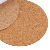 Maxbell 50Pcs Cork Board Tiles Pin Board for Wall with Sticky Backing DIY Coasters Round