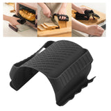 Maxbell Silicone Hot Holder Multifunctional Mitts for Kitchen Gadget Baking black