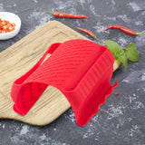 Maxbell Silicone Hot Holder Multifunctional Mitts for Kitchen Gadget Baking red