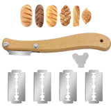 Maxbell Wooden Bread Cutter Multifunction for Kitchen Bread Tools