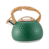 Maxbell Stainless Steel Whistle Kettle 3L Teapot for Induction Cooker Tea Room Home Green