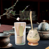 Maxbell 3 Pieces Japanese Matcha Whisk Set for Japanese Matcha Preparation