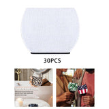 Maxbell 30Pcs Reusable Glass Cup Sleeve Protective Sleeve for Beach Outside Outdoor
