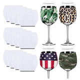 Maxbell 30Pcs Reusable Glass Cup Sleeve Protective Sleeve for Beach Outside Outdoor