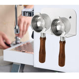 Maxbell Metal wall Mounted for Coffee Machine White Large