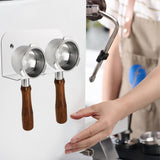 Maxbell Metal wall Mounted for Coffee Machine White Large