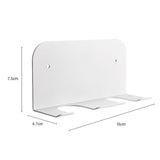 Maxbell Metal wall Mounted for Coffee Machine White Large