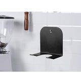 Maxbell Metal wall Mounted for Coffee Machine Black Small
