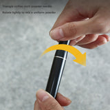 Maxbell Espresso Stirrers Barista Stirring Tool Espresso Hand Tampers for Kitchen Black