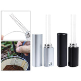 Maxbell Coffee Cloth Espresso Distribution Tool for Kitchen Home Argent