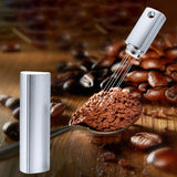 Maxbell Coffee Cloth Espresso Distribution Tool for Kitchen Home Argent