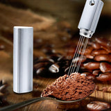 Maxbell Coffee Cloth Espresso Distribution Tool for Kitchen Home Argent