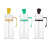 Maxbell Seasoning Dispenser Bottle 550ml Restaurant with Handle Kitchen Tool Yellow