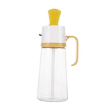 Maxbell Seasoning Dispenser Bottle 550ml Restaurant with Handle Kitchen Tool Yellow