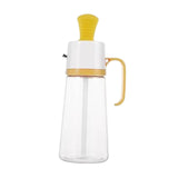 Maxbell Seasoning Dispenser Bottle 550ml Restaurant with Handle Kitchen Tool Yellow
