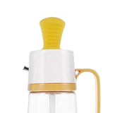 Maxbell Seasoning Dispenser Bottle 550ml Restaurant with Handle Kitchen Tool Yellow