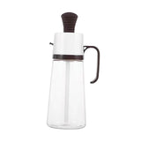 Maxbell Seasoning Dispenser Bottle 550ml Restaurant with Handle Kitchen Tool Brown