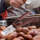 Maxbell Chestnut Clip Nutcracker Multifunctional Kitchen Tools for Kitchen Seafood Brown