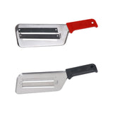 Maxbell Metal Vegetable Slicer Manual Cutter Stainless Steel for Onion Cabbage Red