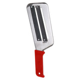 Maxbell Metal Vegetable Slicer Manual Cutter Stainless Steel for Onion Cabbage Red