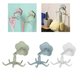 Maxbell 19x Kitchen 360 Rotating Hooks Organizer Hanger Holder for Office Home