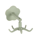 Maxbell 19x Kitchen 360 Rotating Hooks Organizer Hanger Holder for Office Home