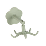 Maxbell 19x Kitchen 360 Rotating Hooks Organizer Hanger Holder for Office Home