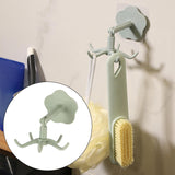 Maxbell 19x Kitchen 360 Rotating Hooks Organizer Hanger Holder for Office Home