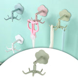 Maxbell 19x Kitchen 360 Rotating Hooks Organizer Hanger Holder for Office Home