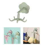 Maxbell 19x Kitchen 360 Rotating Hooks Organizer Hanger Holder for Office Home