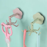 Maxbell 19x Kitchen 360 Rotating Hooks Organizer Hanger Holder for Office Home