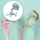 Maxbell 19x Kitchen 360 Rotating Hooks Organizer Hanger Holder for Office Home