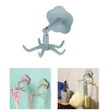 Maxbell 19x Kitchen 360 Rotating Hooks Organizer Hanger Holder for Office Home