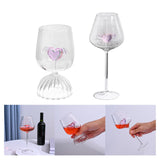 Maxbell Unique Martini Goblet Cup for Wedding Housewarming Gifts Party Decoration 360ML