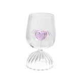 Maxbell Unique Martini Goblet Cup for Wedding Housewarming Gifts Party Decoration 360ML
