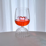 Maxbell Unique Martini Goblet Cup for Wedding Housewarming Gifts Party Decoration 360ML