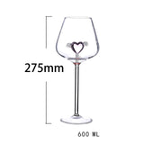 Maxbell Unique Martini Goblet Cup for Wedding Housewarming Gifts Party Decoration 600ML