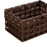 Maxbell Desktop Sundries Organizer Rectangular Storage Box for Bedroom coffee small