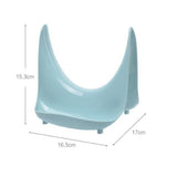 Maxbell Pans Pots Lid Organizer Rack Cookware Storage Freestanding Stand No Rusting Blue