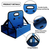 Maxbell Cup Carrier Solid Base Foldable for Picnic Sports Events Outdoor Activities