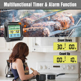 Maxbell Maxbell Food Probe Cooking Temperature Probe LCD Large Display for Cooking Kitchen