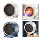 Maxbell Portable Electric Heater One Key Control for Indoor Use Bedroom Small Space White