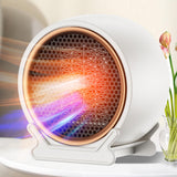 Maxbell Portable Electric Heater One Key Control for Indoor Use Bedroom Small Space White